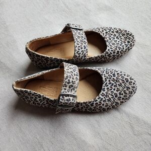 Miz Mooz Kaity Mary Jane Flats Leopard Print